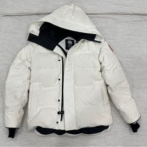 Canada Goose Macmillan Parka jacket- White